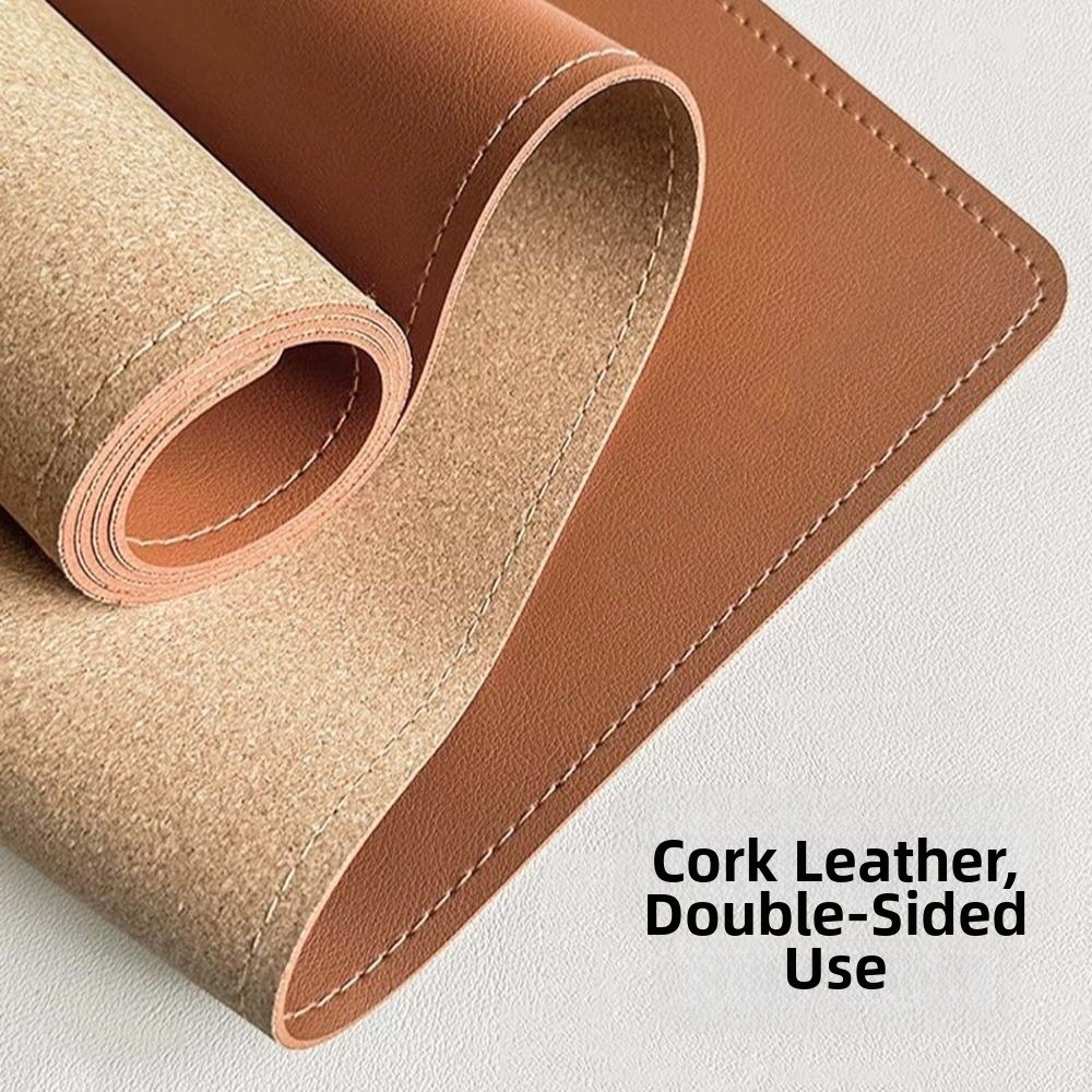 Leatherwork Desk - Tapis de bureau en cuir, bloc-notes