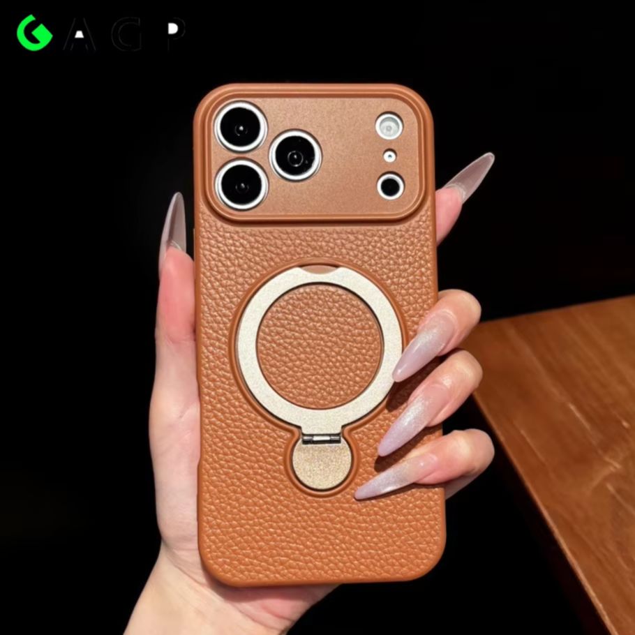 Leatherwork Drawing - Étui de luxe 17 Pro Max