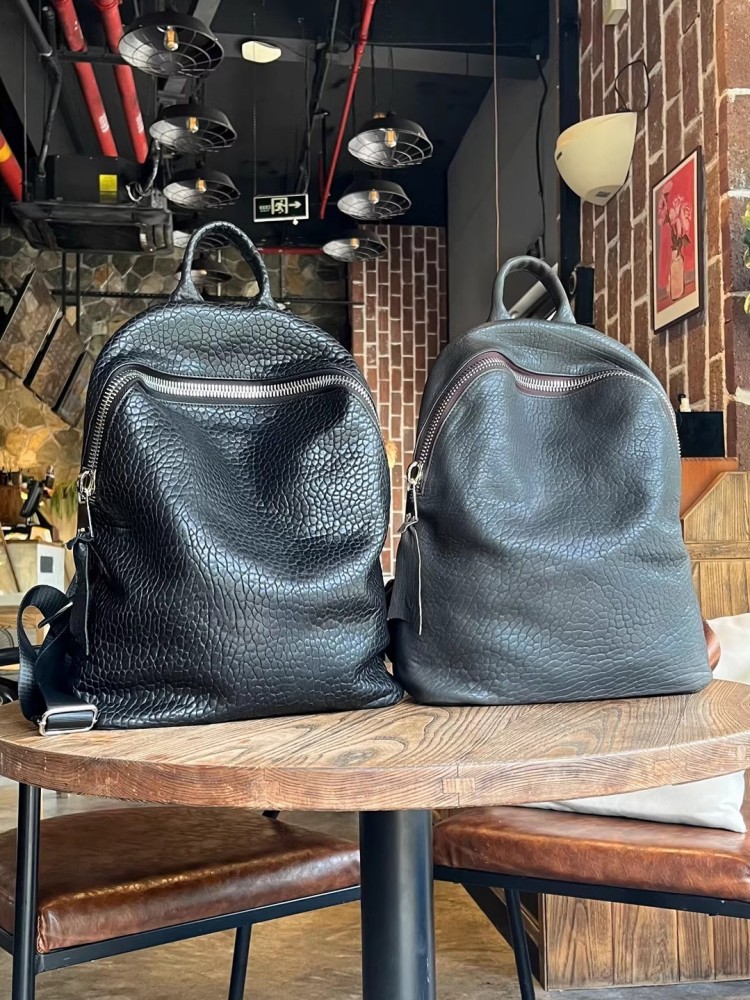 Sac à dos décontracté en peau  - Leather Work Bag Mens avis et prix