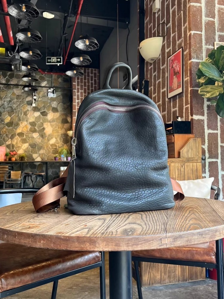 Sac à dos décontracté en peau  - Leather Work Bag Mens avis et prix