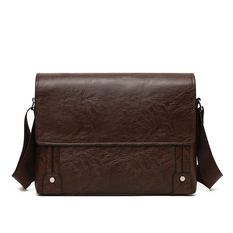 Sacoche pour homme en cuir PU, - Leather Work Bag Mens avis et prix