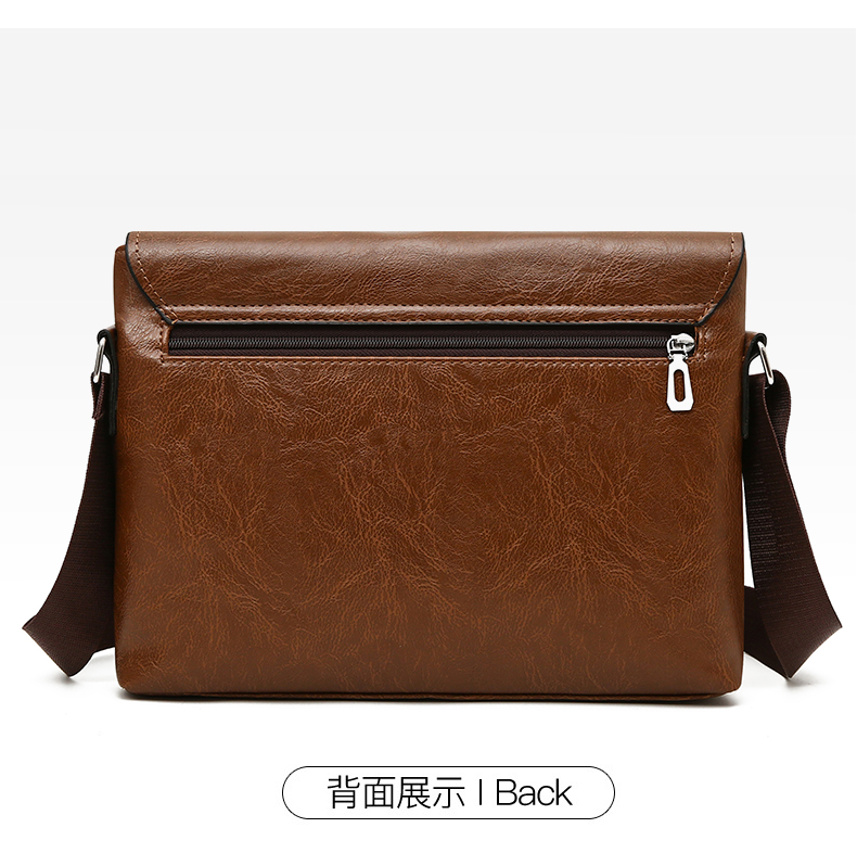 Sacoche pour homme en cuir PU, - Leather Work Bag Mens avis et prix