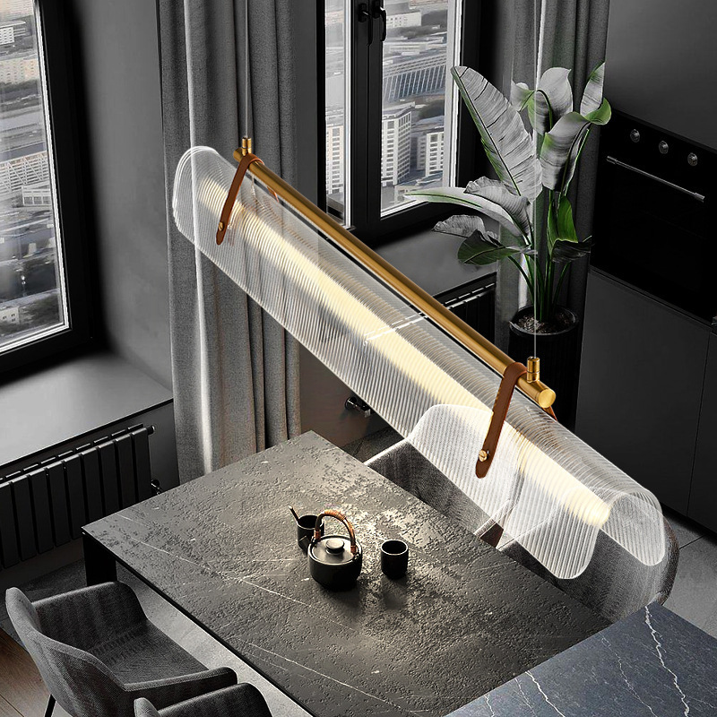 Lampe suspendue de styliste po - Leatherwork Desk avis et prix
