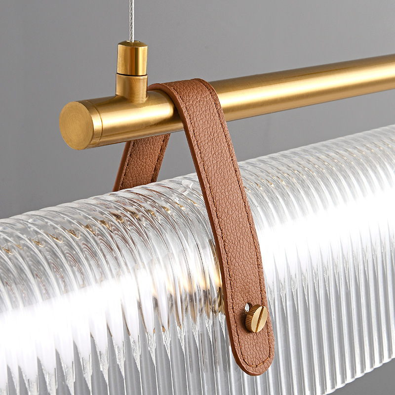 Lampe suspendue de styliste po - Leatherwork Desk avis et prix