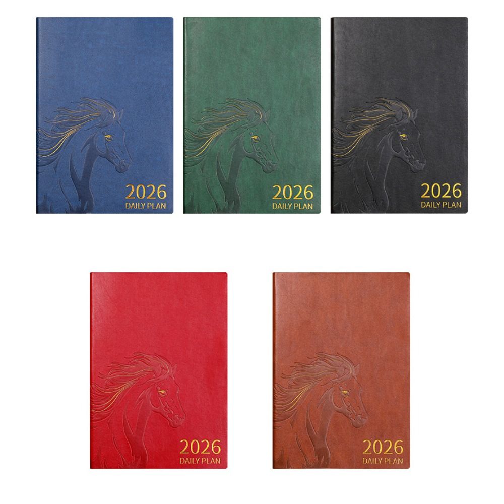 Agenda en cuir PU 2026, bloc-n - Leather Work Notepad avis et prix