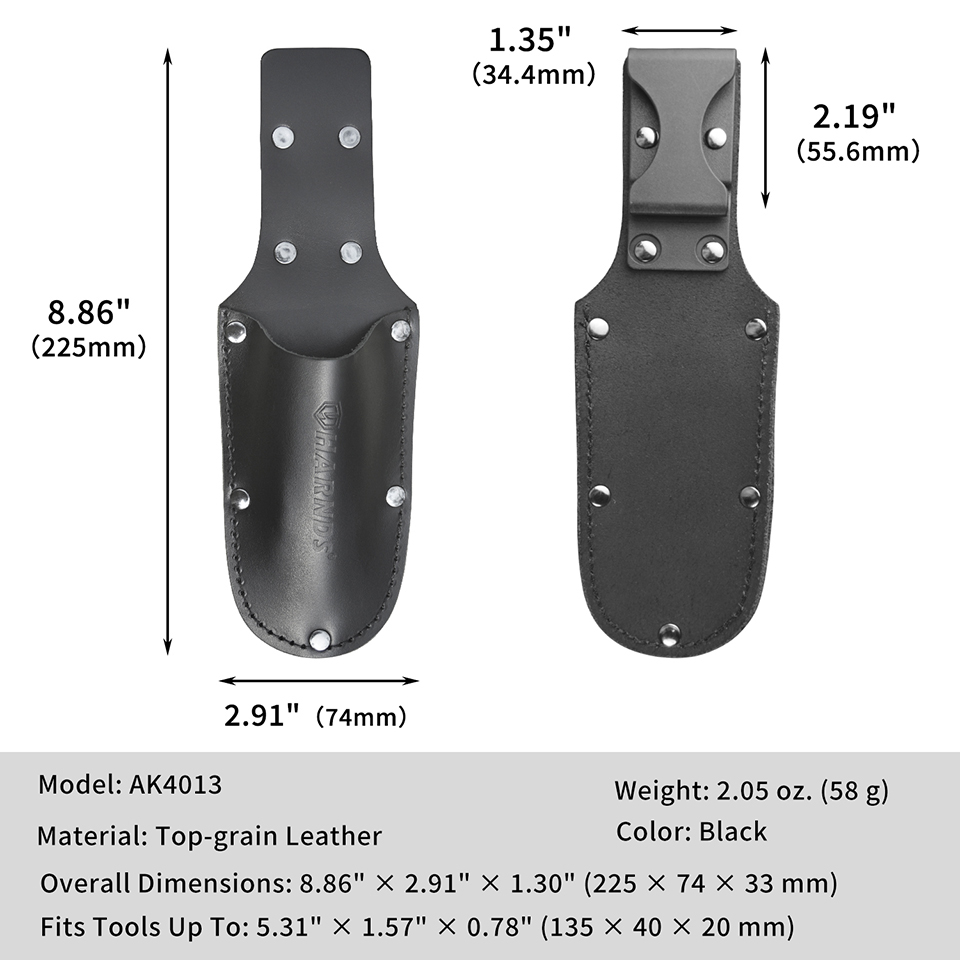 Porte-outils en cuir Harnds, p - Leatherwork Knife Sheath avis et prix
