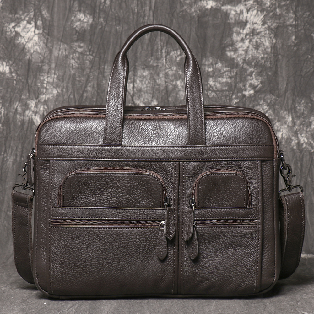 Porte-documents en cuir vérita - Leather Work Bag Mens avis et prix