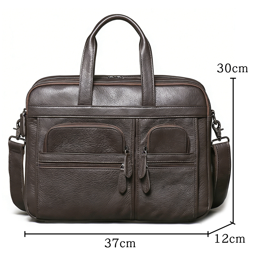 Porte-documents en cuir vérita - Leather Work Bag Mens avis et prix