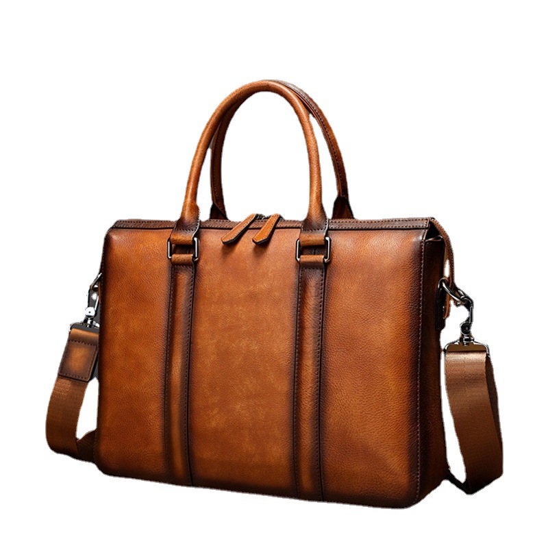 Porte-documents en cuir pleine - Leather Work Bag Mens avis et prix