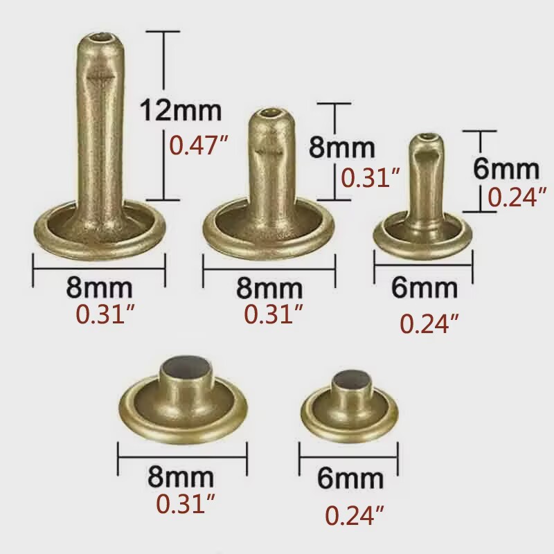 Rivets à Double capuchon en mé - Rivet Setter Tool avis et prix