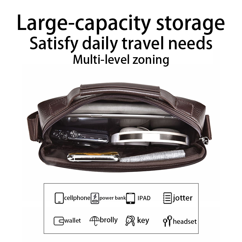 Sac d'affaires durable et rési - Leather Work Bag Mens avis et prix