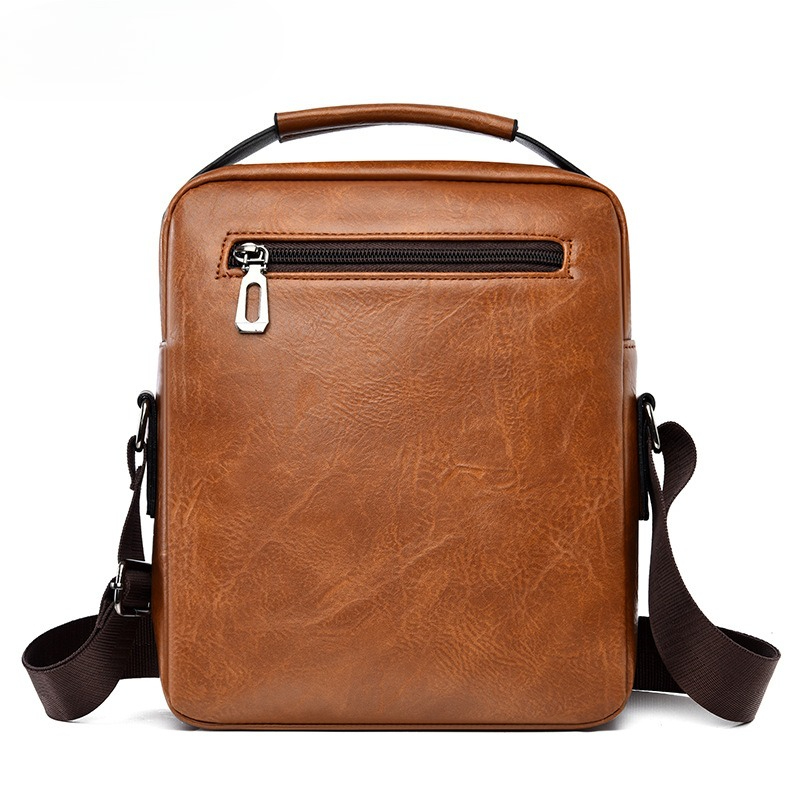 Sac à bandoulière décontracté  - Leather Work Bag Mens avis et prix