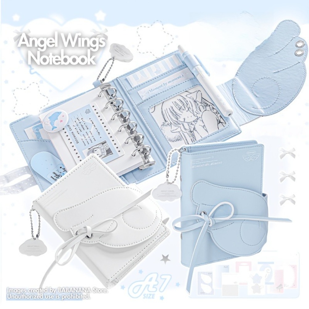 Carnet A7 en cuir avec ailes d - Leather Work Notepad avis et prix