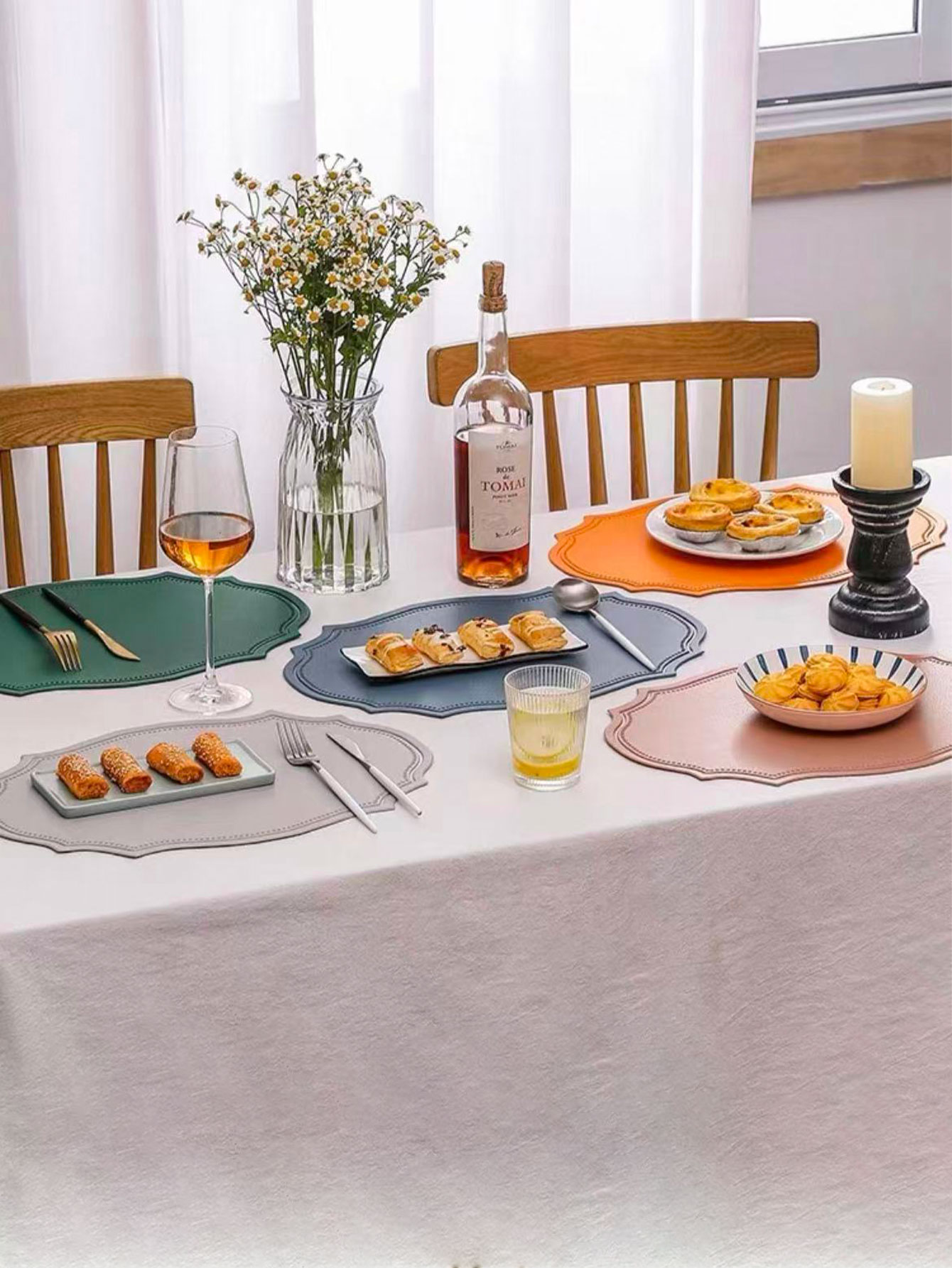 Set de table en cuir style INS - Leatherwork Desk avis et prix