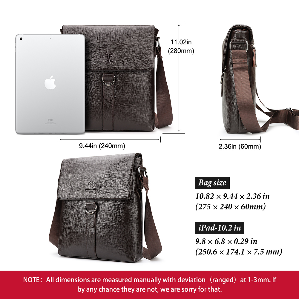 HUMERPAUL – sacs à bandoulière - Leather Work Bag Mens avis et prix