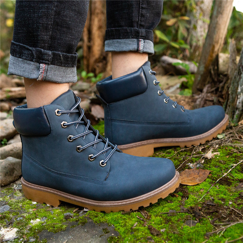 Bottines à plateforme en cuir  - Leather Work Women Shoes avis et prix